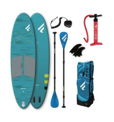 Pure Paddel Leash Fanatic red Ray Air Touring SUP Set Fly Air iSUP Board